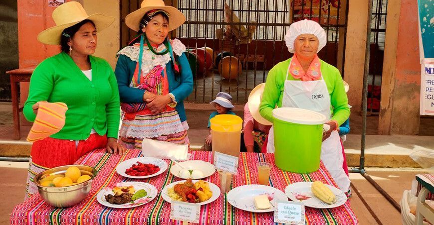 Mujeres de Pamparomás preservan la gastronomía local ancashina