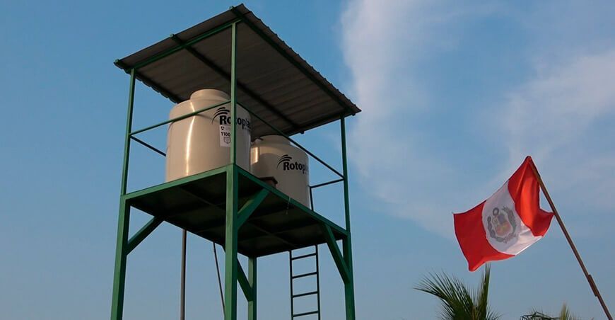 Nativos kokamas ya cuentan con agua en su comunidad