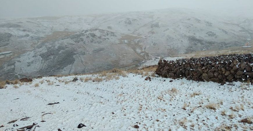 Lluvias, granizo y nieve prevén en la sierra sur y centro