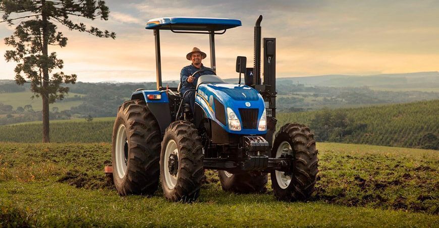 New Holland lanzó al mercado el primer tractor del mundo para personas con discapacidad motora