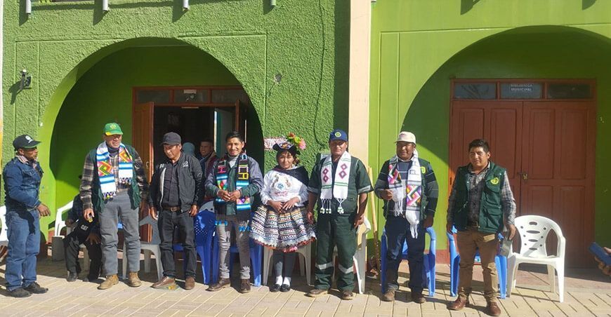 Inauguran nueva oficina agraria en Tinquerccasa en Huancavelica Perú