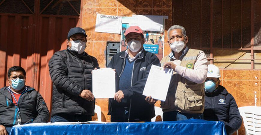 Inauguran oficina enlace agraria en Santa Ana de Tusi