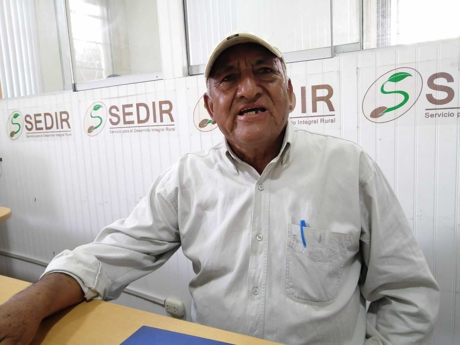 presidente del Comité de Sanidad Agraria del valle de Nepeña (Cosagra), Jesús Galloso Senosaín