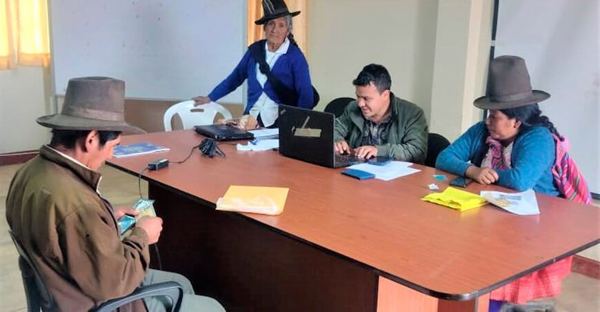 padrón agrario Perú