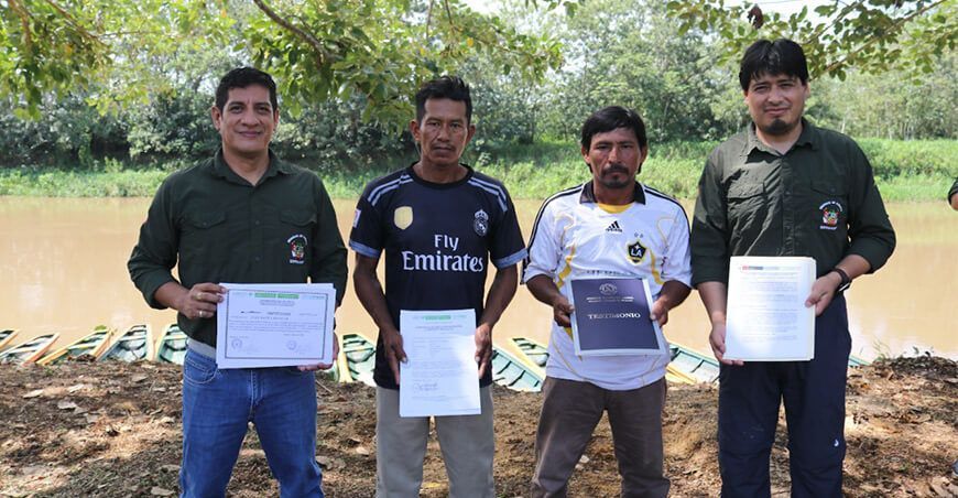 pescadores artesanales se formalizaron en la Reserva Nacional Pacaya Samiria