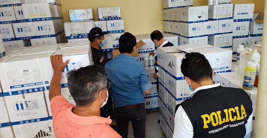 Operativo multisectorial da golpe a venta ilegal de plaguicidas prohibidos