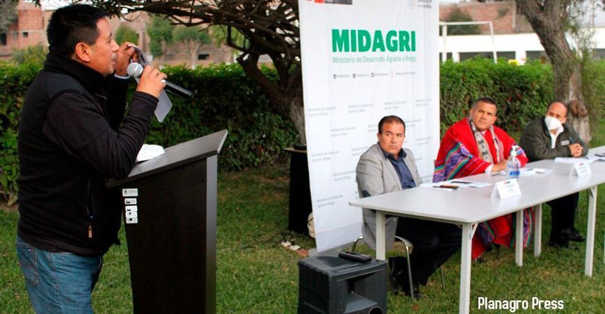 Primer encuentro ministro Arce Alvarado-Planagro