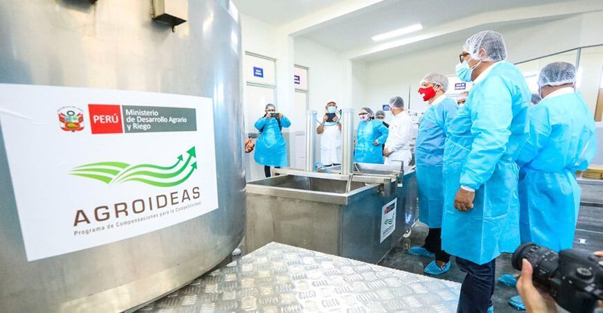 Inauguran planta procesadora de lácteos en Otuzco