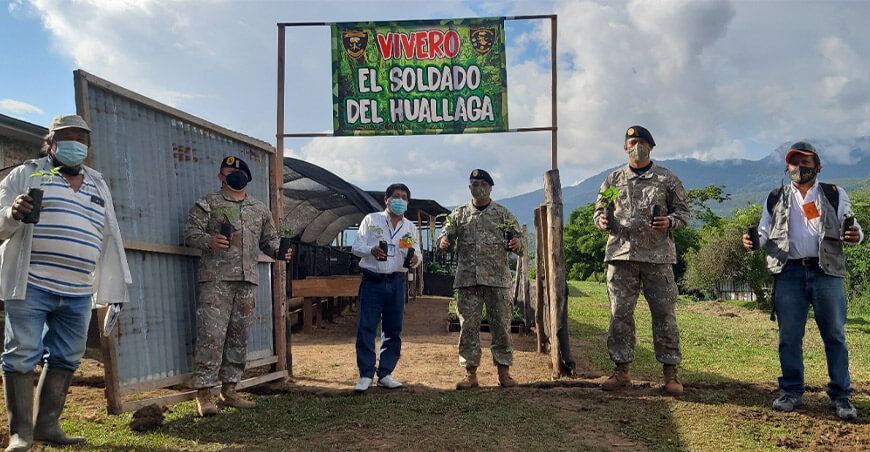 Instalarán más de 11 mil plantones forestales en base militar