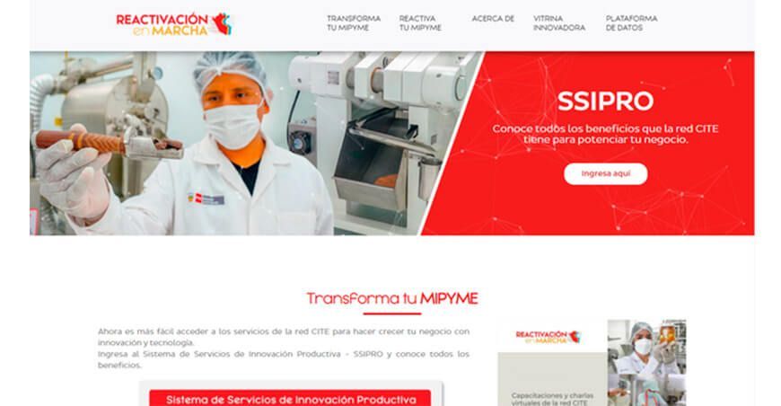 “Reactivación en Marcha”, renovada plataforma a disposición de las mipymes