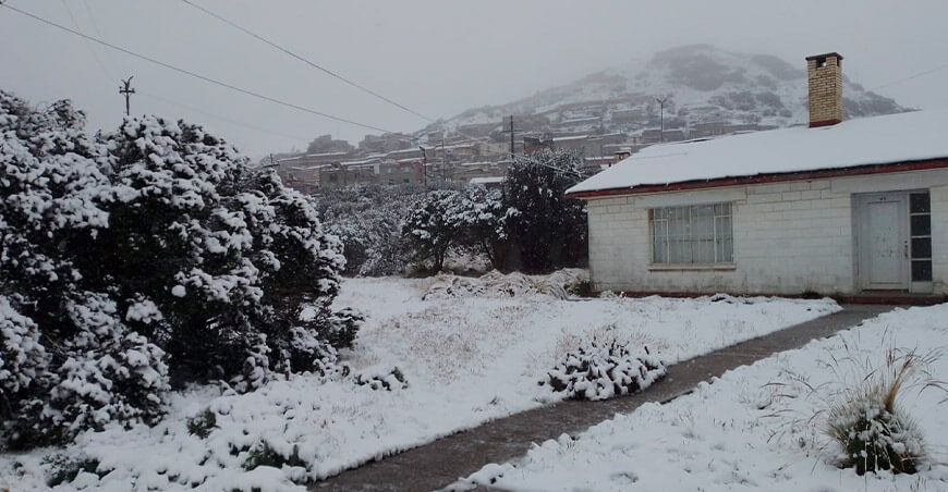 precipitaciones nieve y granizo en la sierra del Perú Senamhi