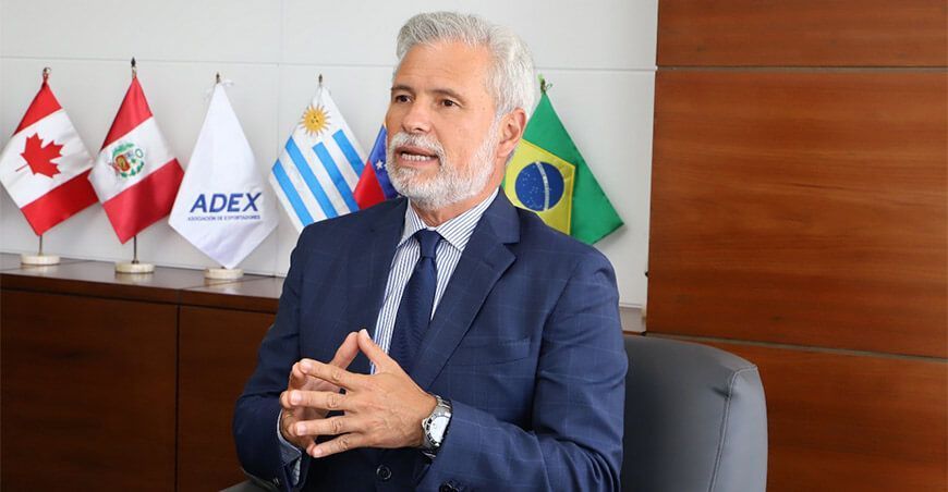 presidente de ADEX, Julio Pérez Alván