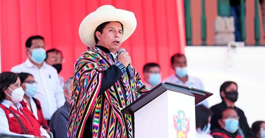 presidente de la República, Pedro Castillo