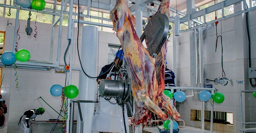 inauguraron el primer matadero en laMunicipalidad Distrital de San Jerónimo