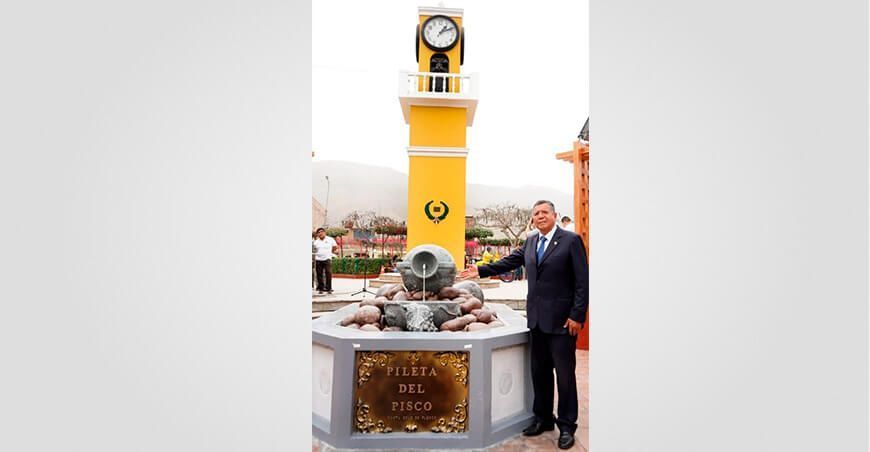 Cañete cuenta con la primera pileta de pisco