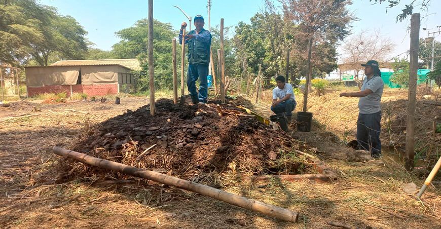 INIA implementa centro de producción de abonos orgánicos en Piura
