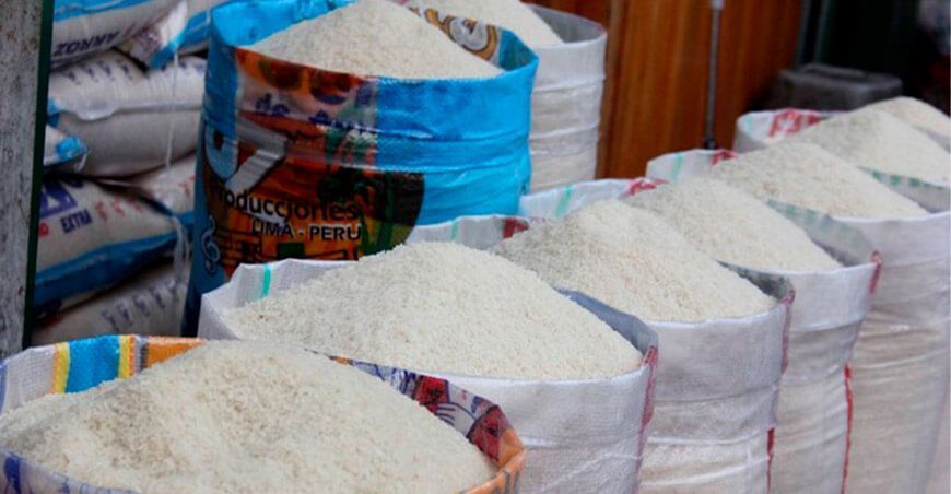 producción de arroz Perú