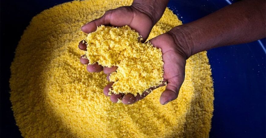 producción de fariña Loreto Perú