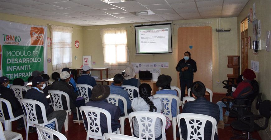 productores de Huamanguilla son capacitados en crianza de cuyes