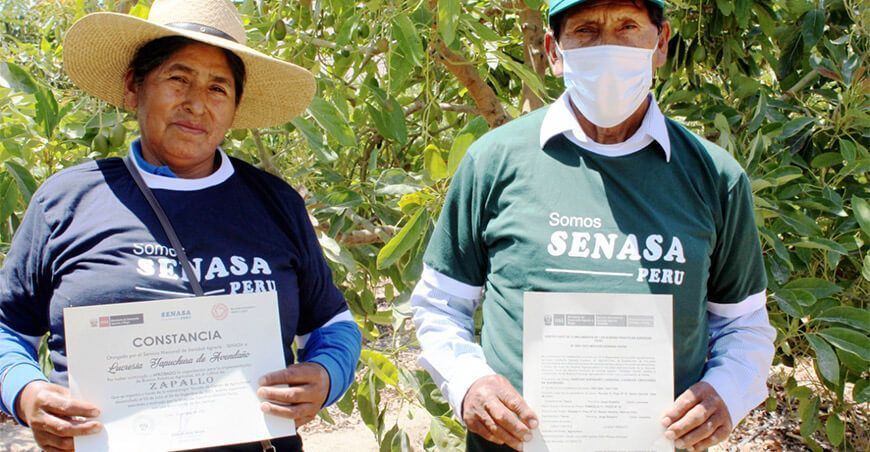 productores escuelas de campo Senasa