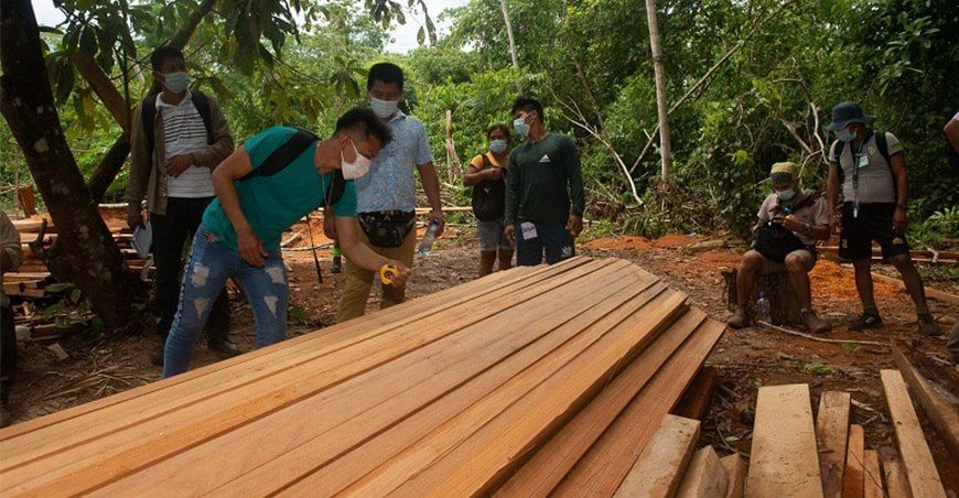 fortalecen capacidades de comunidades indígenas en manejo forestal comunitario