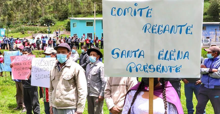 Apurímac: más de 1,700 productores se beneficiarán con obra de riego en Pacucha