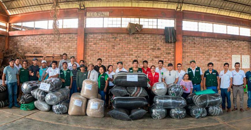 productores del Vraem venden café a Tiyapuy