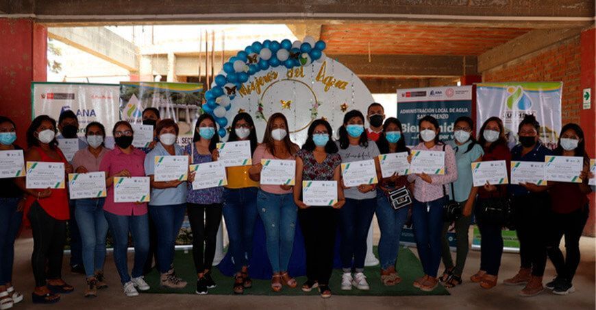 Piura: promueven inclusión de la mujer a través del programa Mujeres del Agua