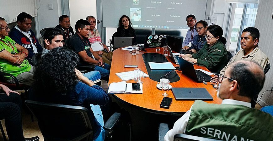 Sernanp y Orpio articulan esfuerzos para garantizar seguridad y protección de pueblos indígenas de la Amazonía