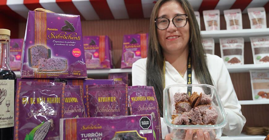 panetón a base de maíz morado ITP Perú