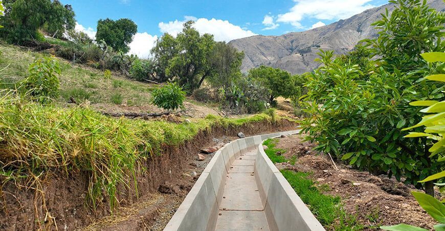 Proyecto de riego de Torobamba La Mar Ayacucho Perú