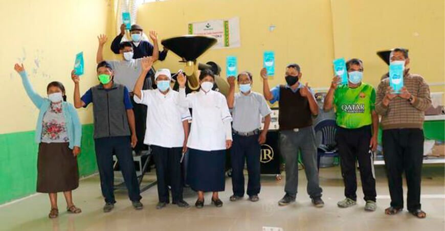 Puno: inauguran módulo de procesamiento de café en Alto Inambari