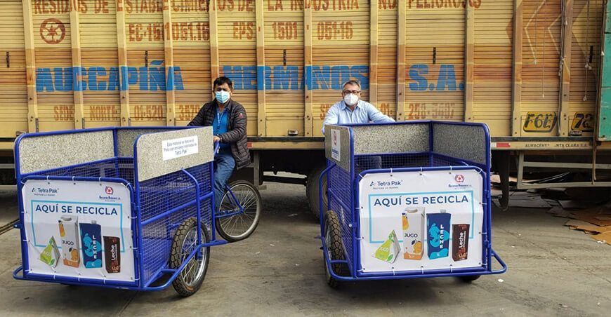 Entregan contenedores para promover la cultura del reciclaje en Surco