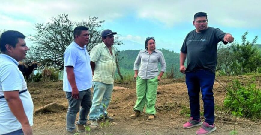 recuperación áreas degradadas en comunidades campesinas Anchalay y Hualambi en Piura