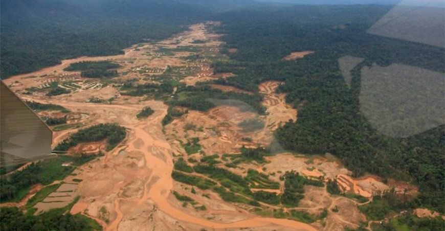 Impulsan la recuperación y restauración de áreas degradadas por minería aurífera en ríos de la Amazonía