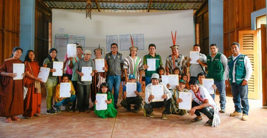 Serfor entregó 16 certificados de registro de plantaciones forestales en comunidad cusqueña