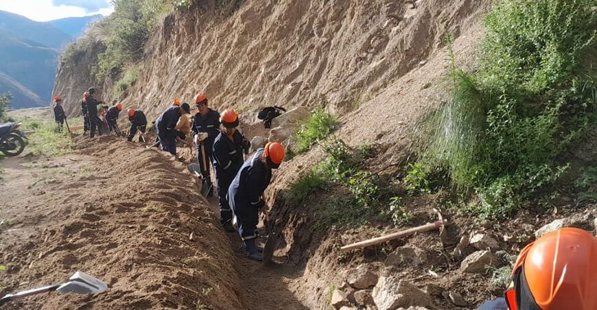 Agro Rural comienza ejecución de 183 obras de rehabilitación de canales de regadío en 13 regiones