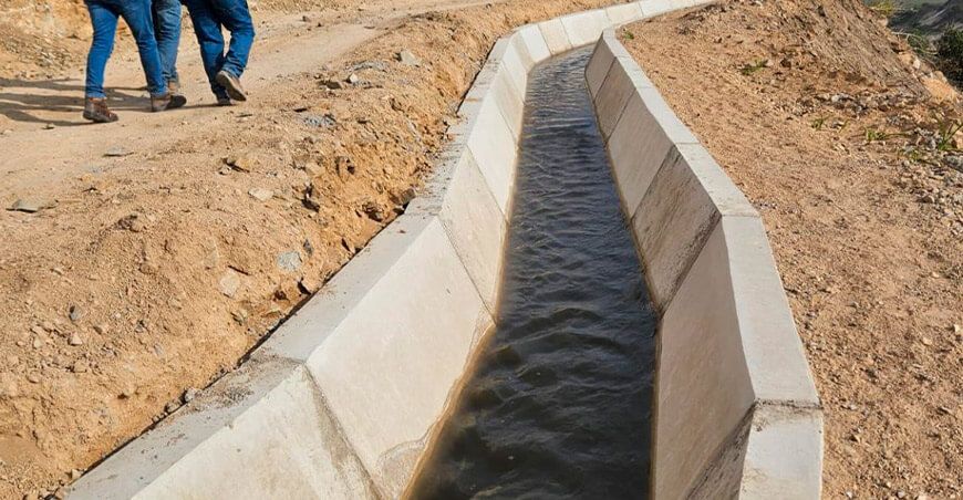 Rehabilitan servicio de agua para riego de canal Paredes Reyes en Ancash