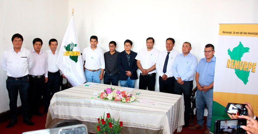 Eligen nuevo consejo directivo de la Red de Municipalidades Urbanas y Rurales del Perú