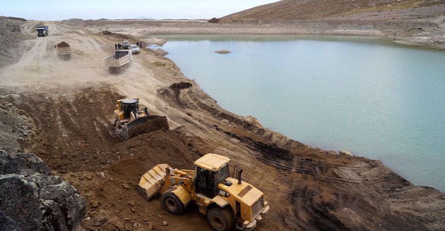 Lima: Construyen reservorio que almacenará un millón de metros cúbicos de agua