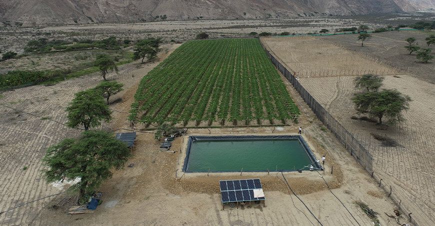 reservorios de bombeo con energía fotovoltaica