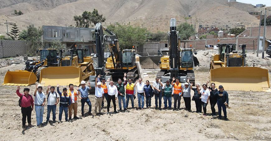 ANA limpia y descolmata el río Lurín para proteger a pobladores de Cieneguilla, Pachacámac y Lurín
