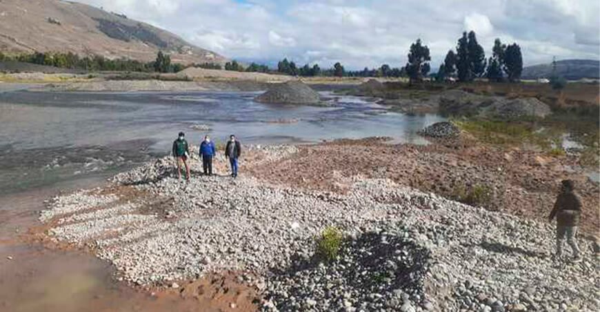 Junín: identifican puntos críticos en los cauces de los principales ríos de la cuenca Mantaro