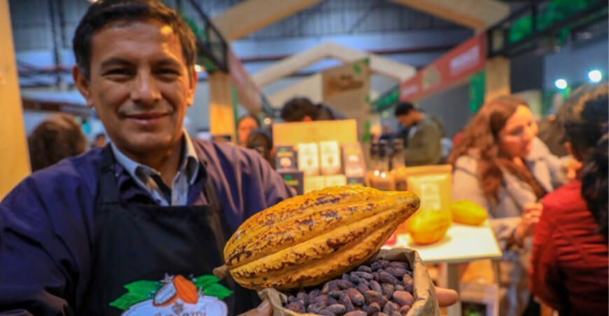 Ruta Productiva Exportadora productor de cacao Perú