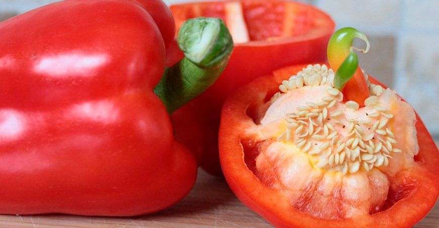 Semillas de pimiento