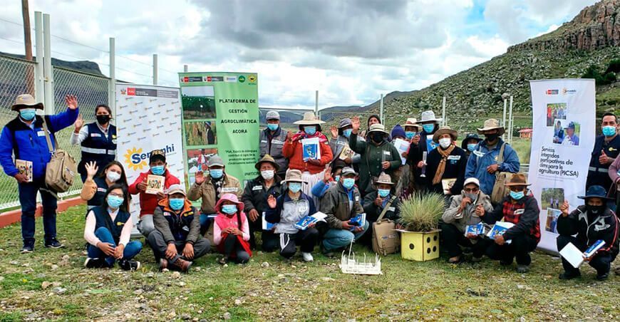 productores de Ácora se capacitan en gestión agroclimática