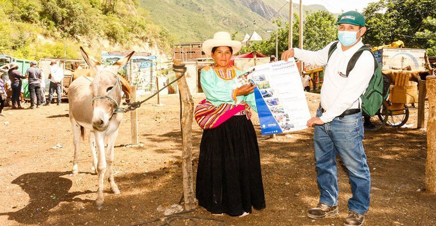 Campaña informativa promueve el consumo de alimentos inocuos en Cajamarca