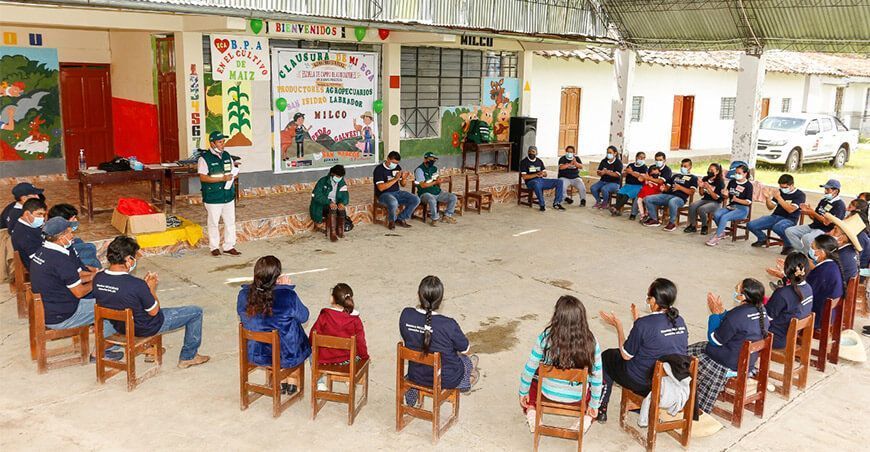 Cajamarca: más de mil productores se beneficiaron con escuelas de campo del Senasa