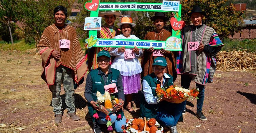 Escuelas de campo buenas prácticas agrícolas Senasa Perú