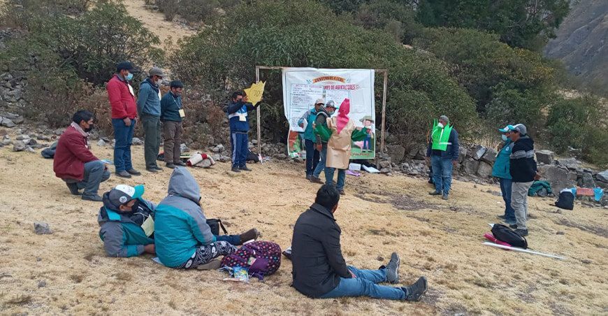 Senasa forma facilitadores de escuelas de campo en Huancavelica